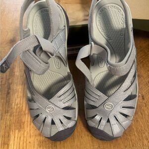 KEEN Women's Gray Strappy Sandals